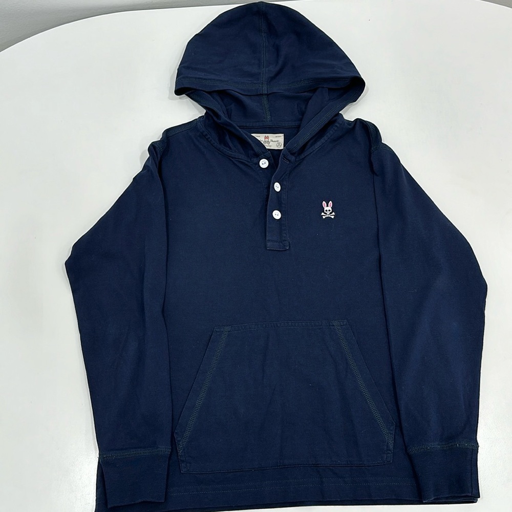 NEW NEVER WORN Psycho Bunny hoodie for boys size M-10-12Y.